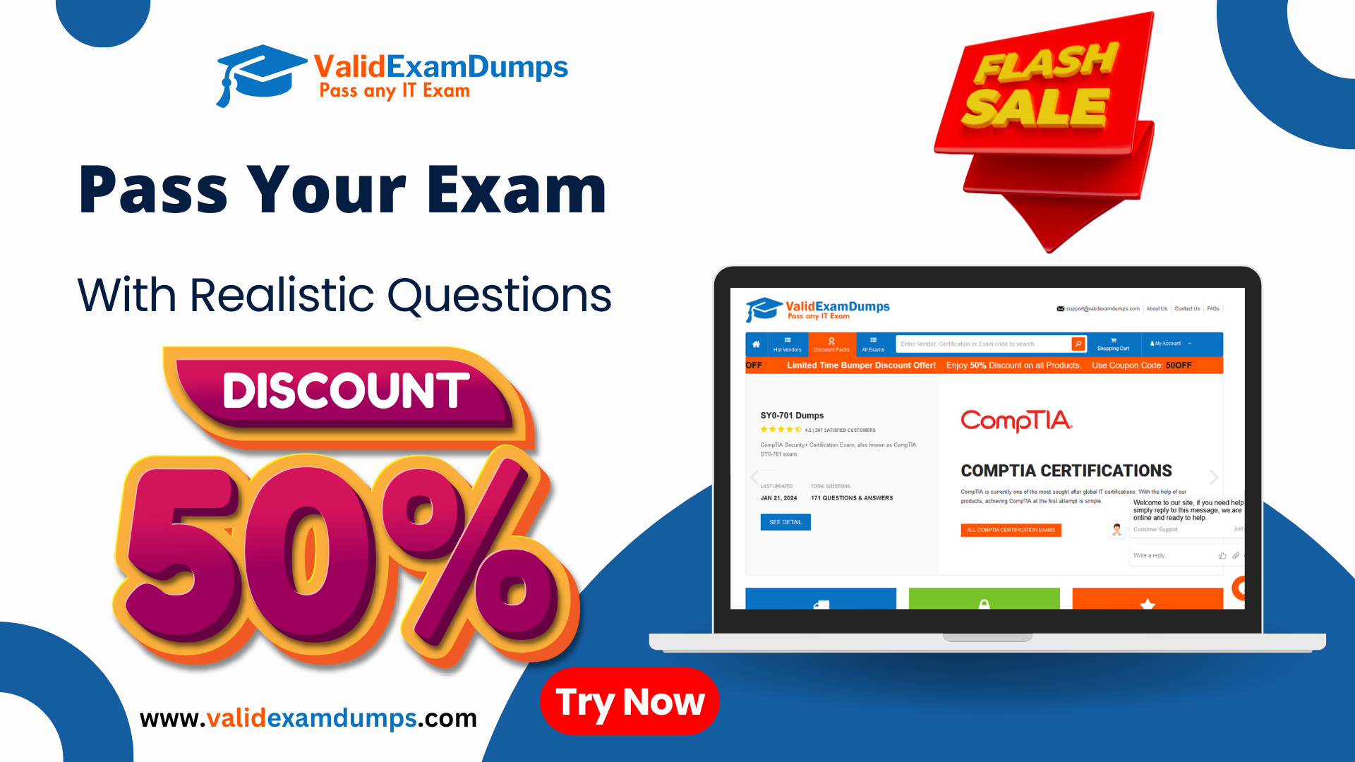 50% Discount on ACA-Database Dumps Questions